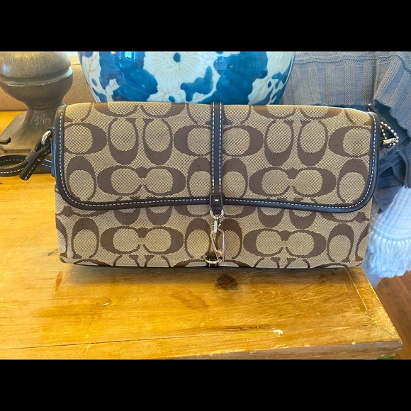 Coach Mini Bag Brown CC - Picture 1 of 5